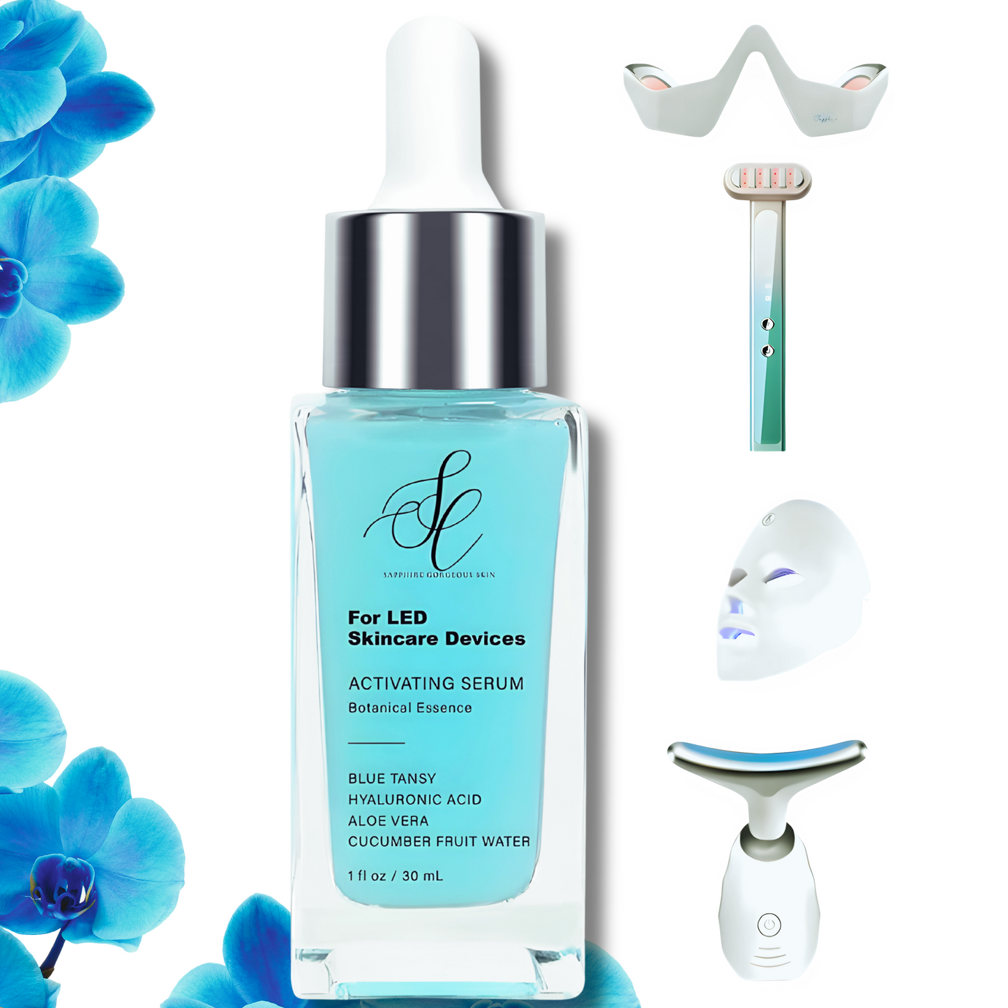 Botanical Skincare Essence | Amplifies Red Light Therapy| Clean Formula